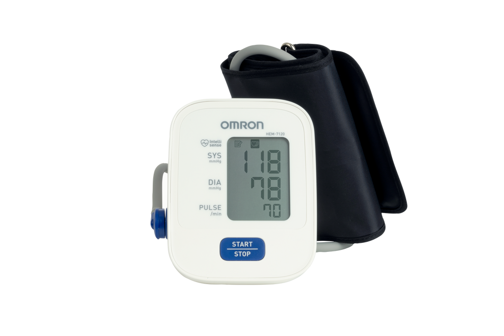 Monitor de presion arterial de brazo Automatico Omron: HEM 7120