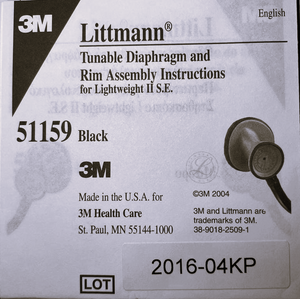 51159 Littmann, Diafragma de repuesto, Black